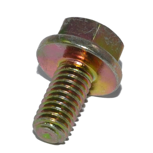 Steyr Schraube mit Flansch EN 1665 M6x12 8.8 A3C, Gewindeschraube, robustes Modell XYZ123 in Schwarz