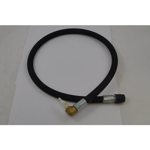 Steyr quick coupling oil cooler, hose quick coupling, model XYZ123, black