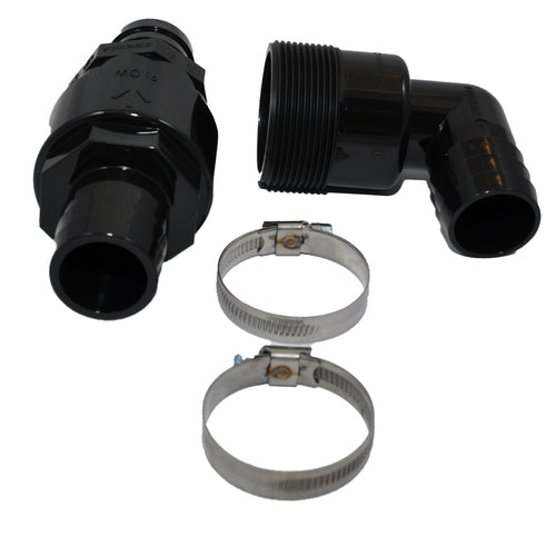 Tecma duck mouth valve double black model XYZ123 new version, safety valve, optimal protection against leaks