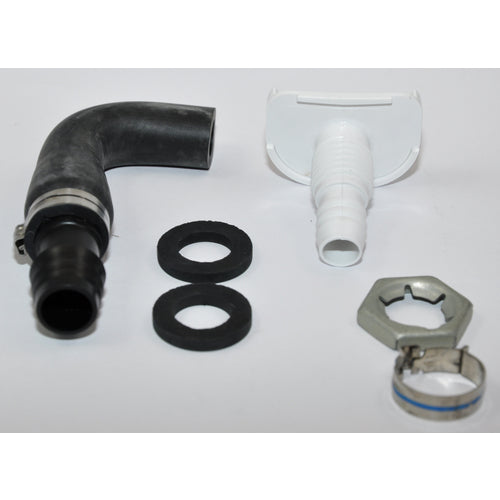 Tecma Water Inlet Nozzle XYZ123, Basin Inlet Valve Black, New Model with Numerous Features