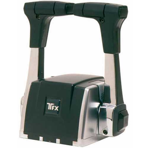 TFX Single-Lever Mixer Top Mounted Double B700TD, Fitting, Model XYZ123, Black