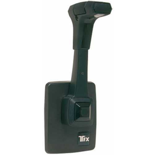 TFX Einhebelschaltung Seitenmontage Motorboot Schwarz, Steuerhebel, Neues Modell XYZ123