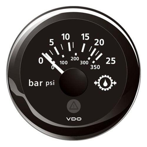 Veratron Pressure Gauge Black Bar, Pressure Gauge, Model XYZ123