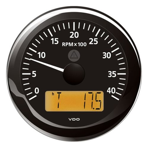 Veratron speedometer LCD, tachometer, new model RP Black