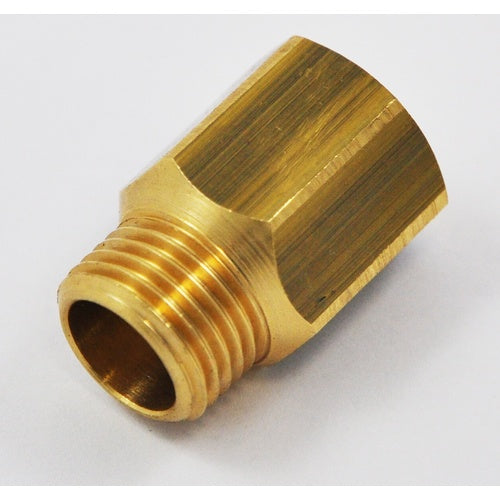 Vetus adapter M10x1K to 1/8 inch 27 NPTF, hose connector, safe and robust design