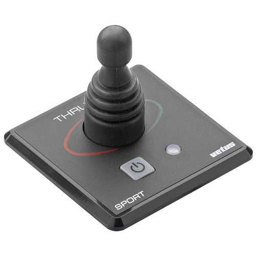Vetus Bedienpaneel Joystick 12/24V, Bedienpaneel für Bug- und Heckstrahlruder, wasserdicht und gesichert