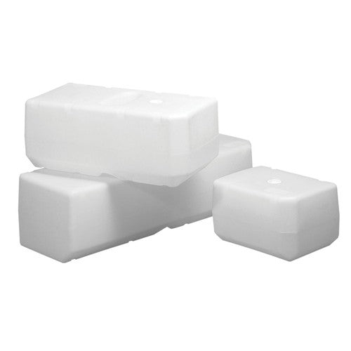 Vetus Dieseltank 80L Polyethylen, Kraftstoffbehälter, SAE-Flansch für Geber-Integration