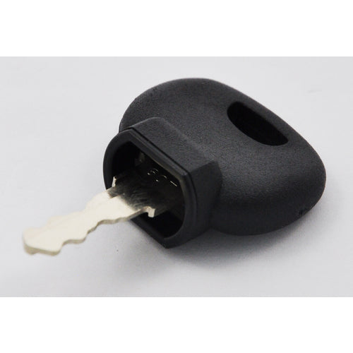 Vetus replacement key blank model XYZ123, black, robust and durable