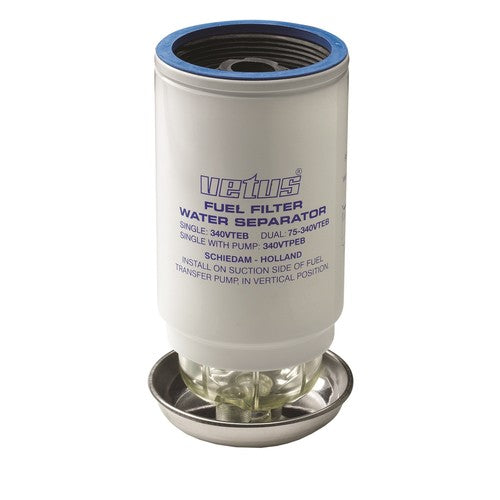 Vetus Filterelement Ersatz Spin-on Filter 10/30 Mikron, Filtereinsatz, Hochleistungsfiltration