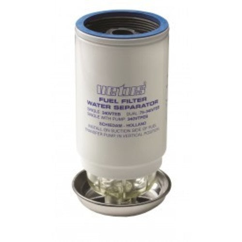 Vetus Filterelement Spin-on Ersatzfilter 10 Mikron, Ersatz-Element, hocheffiziente Filtration