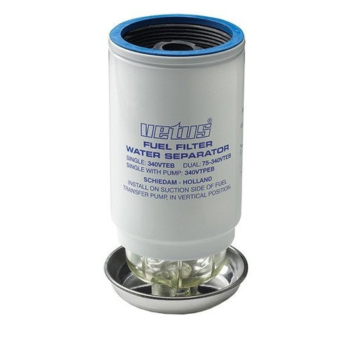 Vetus Filterelement Diesel 10 Mikron Ersatz Spin-on Filter, Dieselfilter, Hohe Filtrationsrate