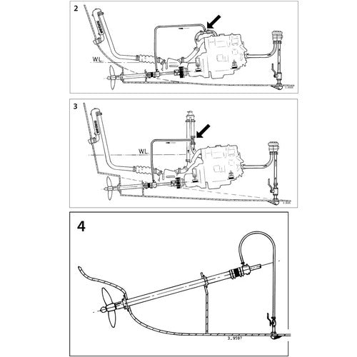 VETUS inner bearing self-adjusting Ø30mm/50mm, freely suspended bearing, double lip seal against leakage