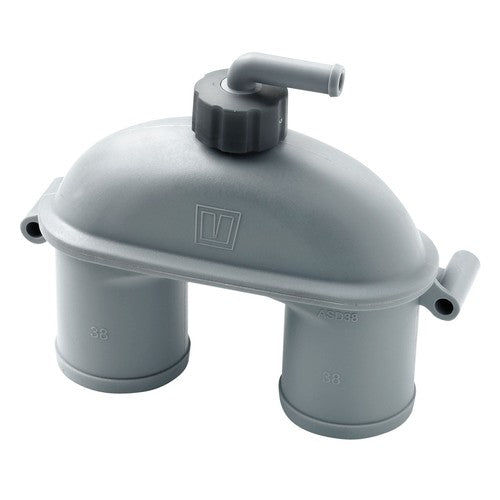 Vetus Kunststoffbelüfter 38mm, Luftauslass, schallisolierter Einbau möglich