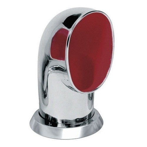 Vetus Lüfterhutze Edelstahl drehbar, Ventilatorhaube, innen rot