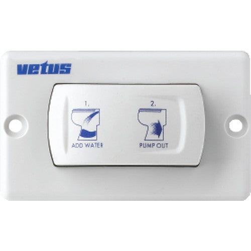 Vetus Electric On-Board Toilet 12V Compact & Powerful, Boat Toilet, Low-Noise Chopper