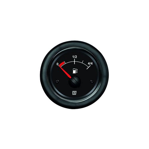 Vetus fuel gauge 12/24V white, fuel instruments, for engine instruments