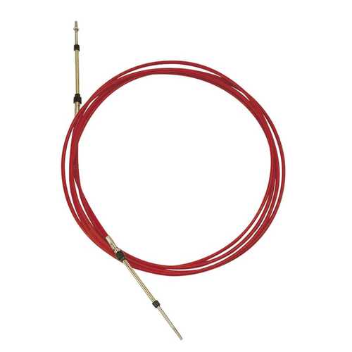 Vetus Zug- und Druckkabel Typ LF 2,5m, Steuerkabel, geringere Reibung und hohe Flexibilität