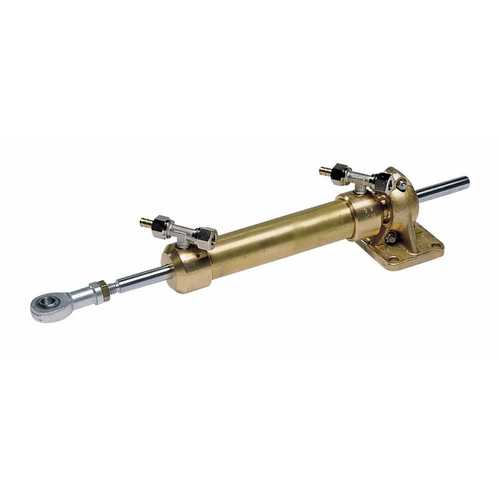 Vetus steering cylinder galvanized joint head, hydraulic cylinder, stainless steel option available