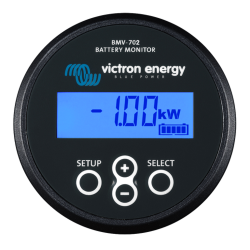 Victron Batteriemonitor hochpräzise Amperestunden-Schätzung, Batteriewächter, BMV-702 BLACK