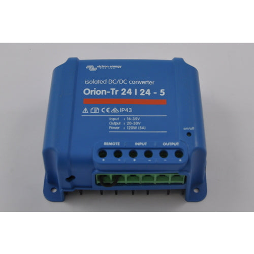 Victron DC-DC Umformer 24/24-5A 120W, Spannungswandler, hervorragende Sicherheitshinweise