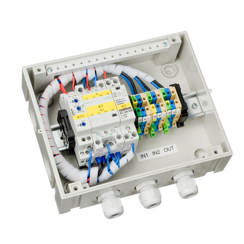 Victron Transferschalter 10 kVA, einphasig, 200-250V, Stromquellenumschalter, automatische Umschaltung