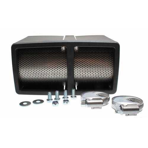 Wallas exhaust head model XYZ123, black exhaust head, safety tested