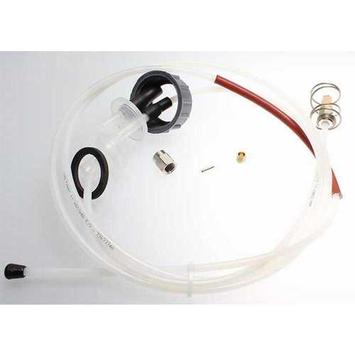 Wallas tank connection X-burner black 1.5 kg, spare part kit, model XYZ123