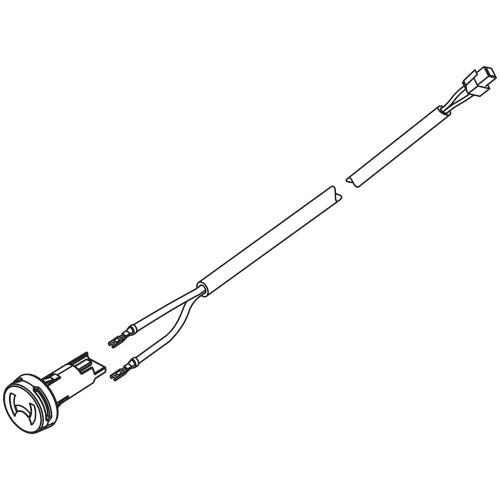 Webasto Temperatursensor extern, Heizungssensor, Modell XYZ123, in Schwarz