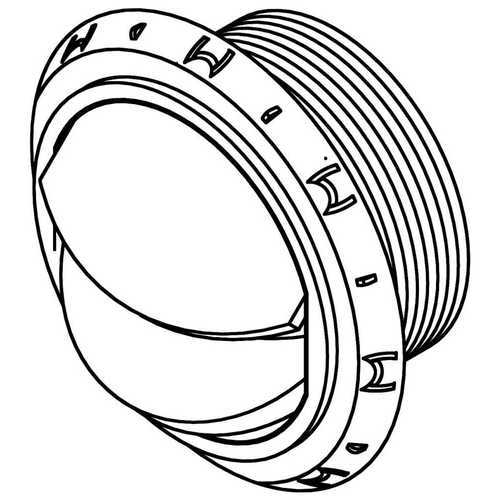 Webasto Ausströmer D60 verschließbar, Luftauslass, Modell XYZ123, Farbe Weiß