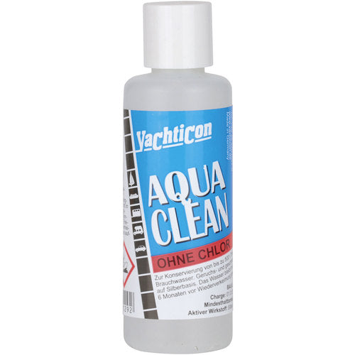 Yachticon Trinkwasserkonservierer ohne Chlor, Wasserkonservierungsmittel, konserviert bis zu 500 Liter 6 Monate, 50 ml Flasche