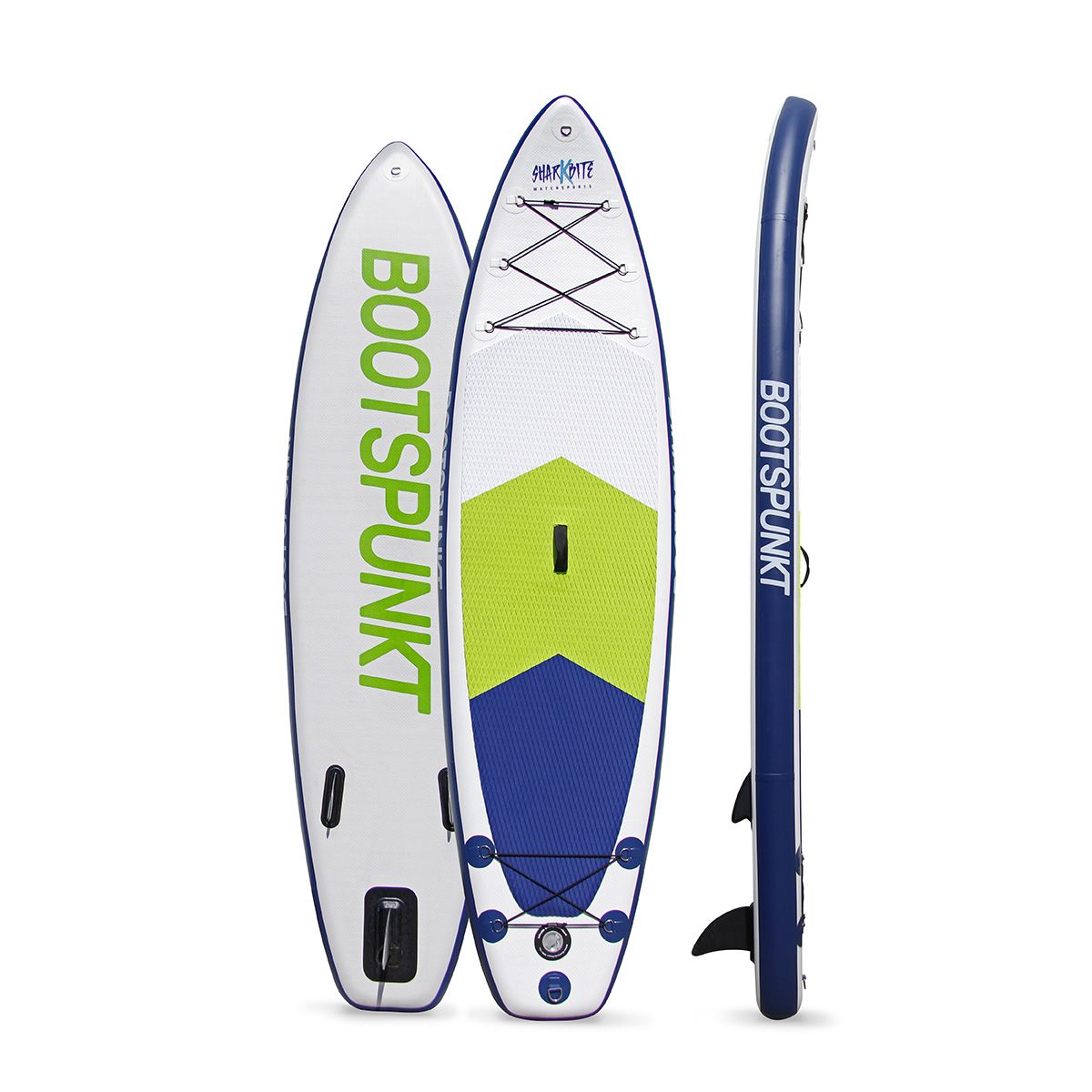 Bootspunkt Standup Paddleboard 320 SPEED aufblasbar, SUP Board, ideal für Anfänger und Fortgeschrittene