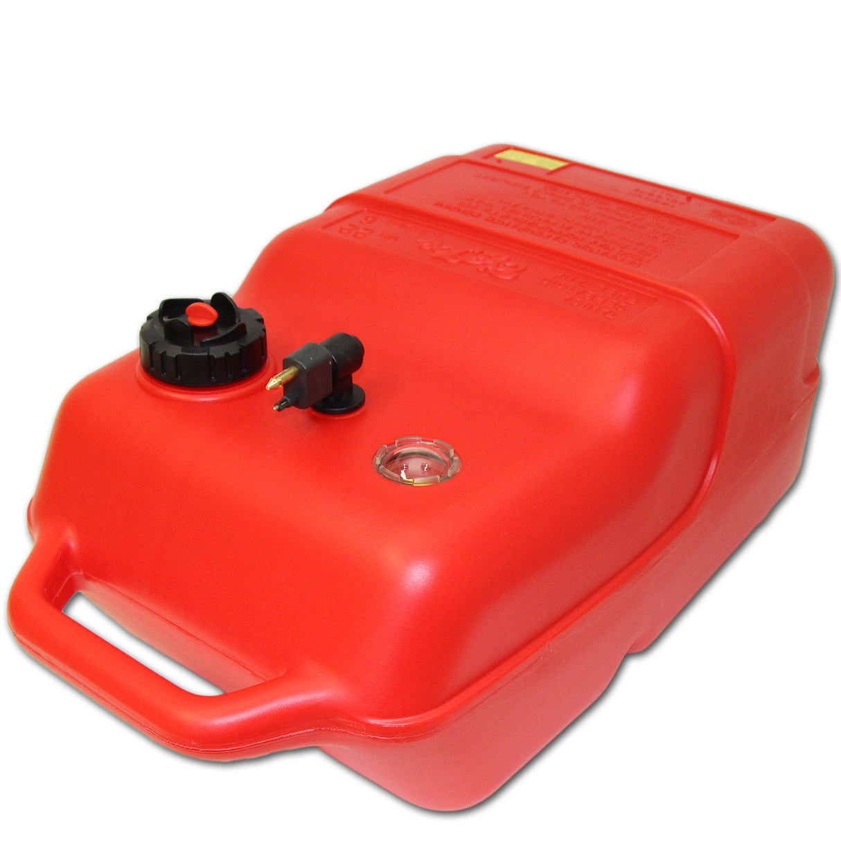 Johnson Kraftstofftank rot, HDPE, manuelle Füllstandsanzeige, ISO-zertifiziert - 22 Liter