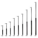 Gasdruckfeder mit Kugelgelenk 90° M6