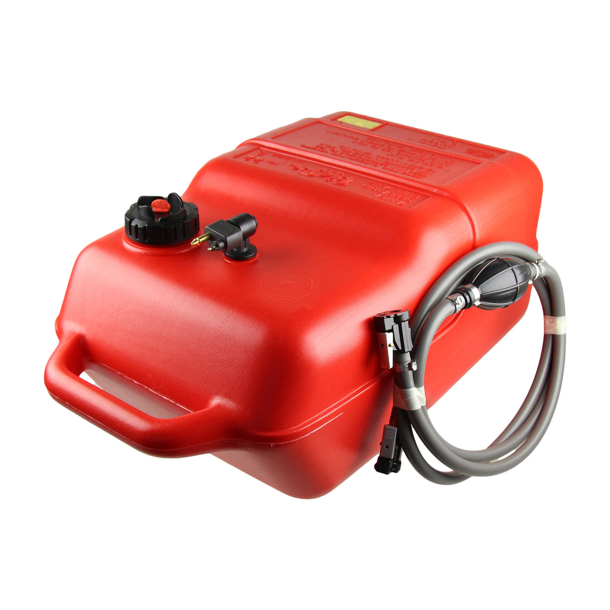 Yamaha fuel tank red, HDPE, ISO-standardized, excellent chemical resistance for gasoline and diesel - 11.3 - 30 liters