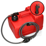 Yamaha fuel tank red, HDPE, ISO-standardized, excellent chemical resistance for gasoline and diesel - 11.3 - 30 liters