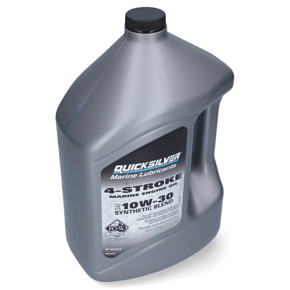Quicksilver 10W-30 teilsynthetisches Öl für Viertakt Motoren 4L