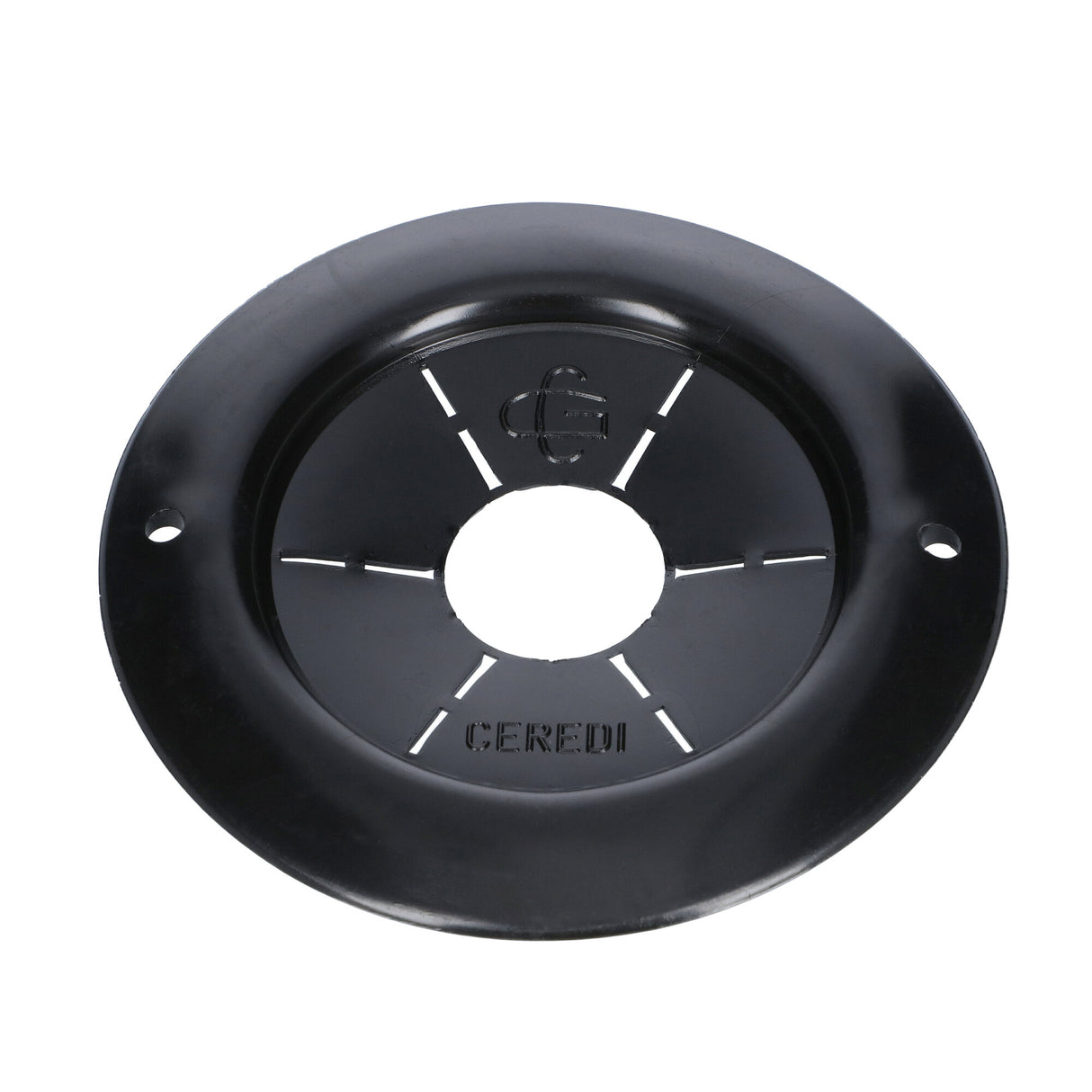 Kabeldurchlass Kunststoff schwarz, Kabeldurchführung, Außendurchmesser 88 mm, Einbaudurchmesser 69 mm, mit Lamellen