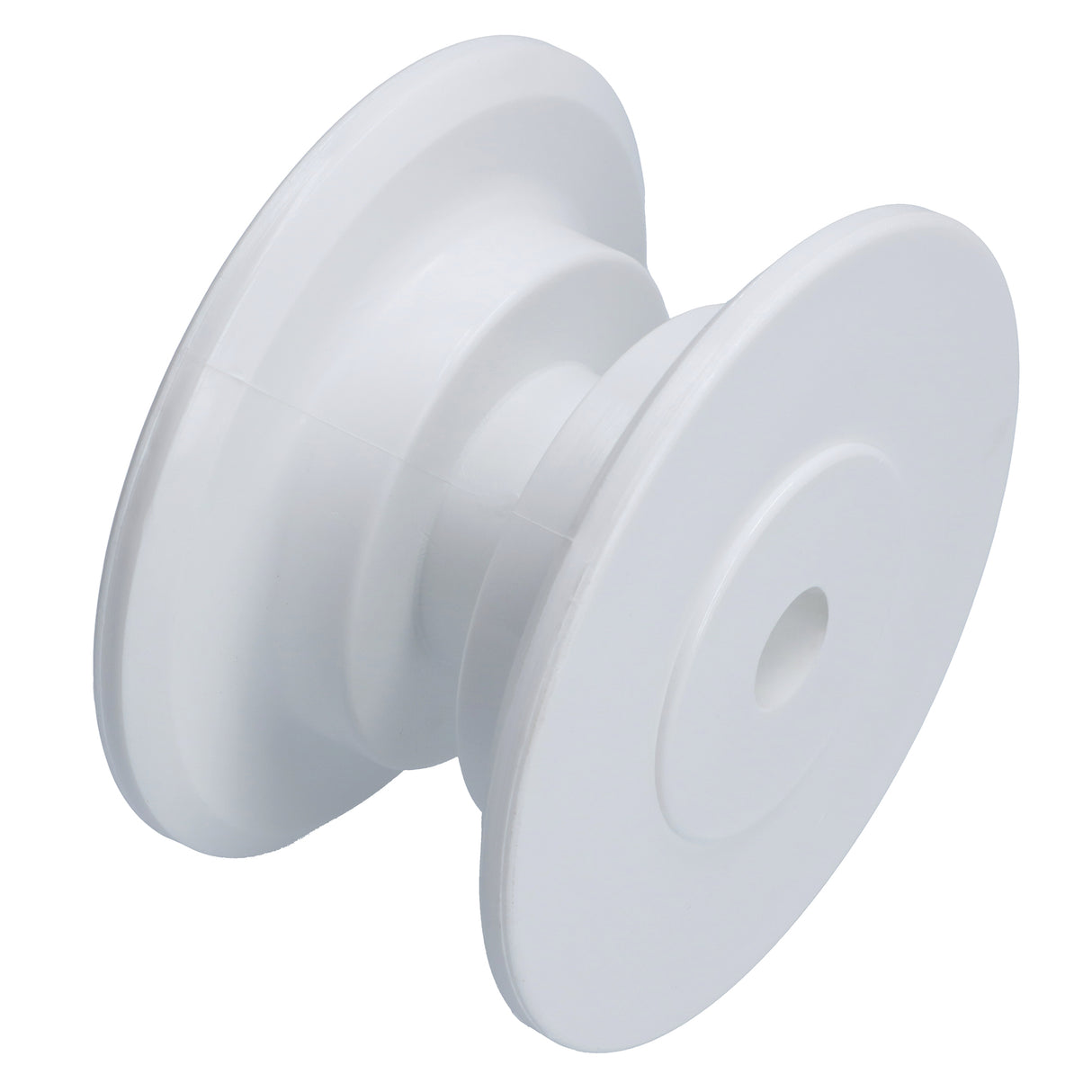 Ersatzbugrolle Nylon weiß 88 x 53 mm Bugrolle robuste Konstruktion für Anhänger