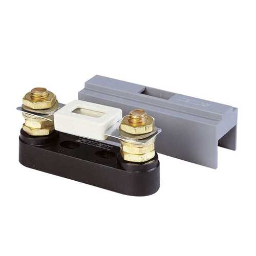 philippi Sicherungshalter 118x40x53 mm mit Abdeckung, Streifensicherungshalter, anreihbar