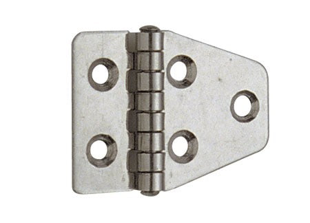 Scharnier Excenter Edelstahl 40x55mm, Möbelscharnier, rostfrei hochglanzpoliert