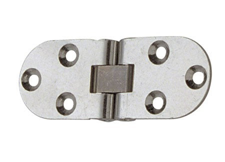 Scharnier Revolve 180° Edelstahl rostfrei hochglanzpoliert, Türbeschlag, robust und langlebig 1,5x30x80mm