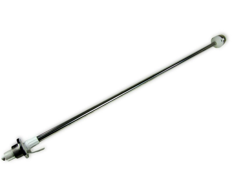 Light mast all-round light 1000 mm white housing, full-circle lantern, weather-resistant ABS plastic, stainless steel mast, deck mounting