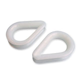 Nylonkauschen 2 Stück für 8 mm Leine, hochwertiges Nylon, ideal für sicheres Zusammenhalten - 4 - 16 mm