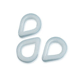 Nylonkauschen 2 Stück für 8 mm Leine, hochwertiges Nylon, ideal für sicheres Zusammenhalten - 4 - 16 mm