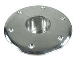 Tischrohr Aluminium Tischbeinoberteil, robustes Zubehör für individuelle Tischkonstruktionen - 60 - 80 cm (Optional mit Stöpsel)