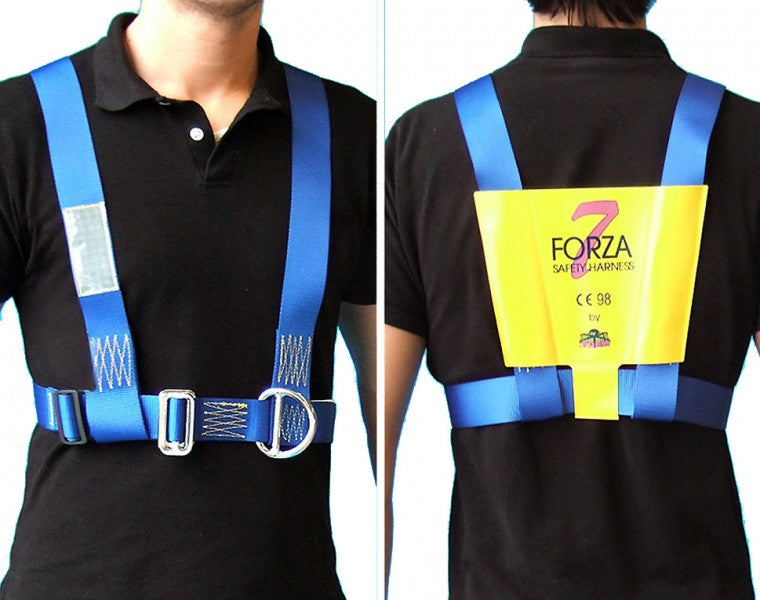FORZA Lifebelt EN1095 rostfreier Edelstahl Sicherheitsgurt Erwachsene Jugend Bruchlast 2000 kg Gr. 1