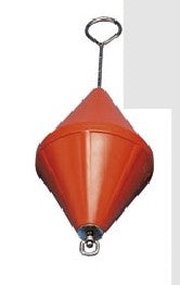 Verankerungsboje mit Stange u. Augen aus verz. Stahl, Ø 320, H: 860 mm