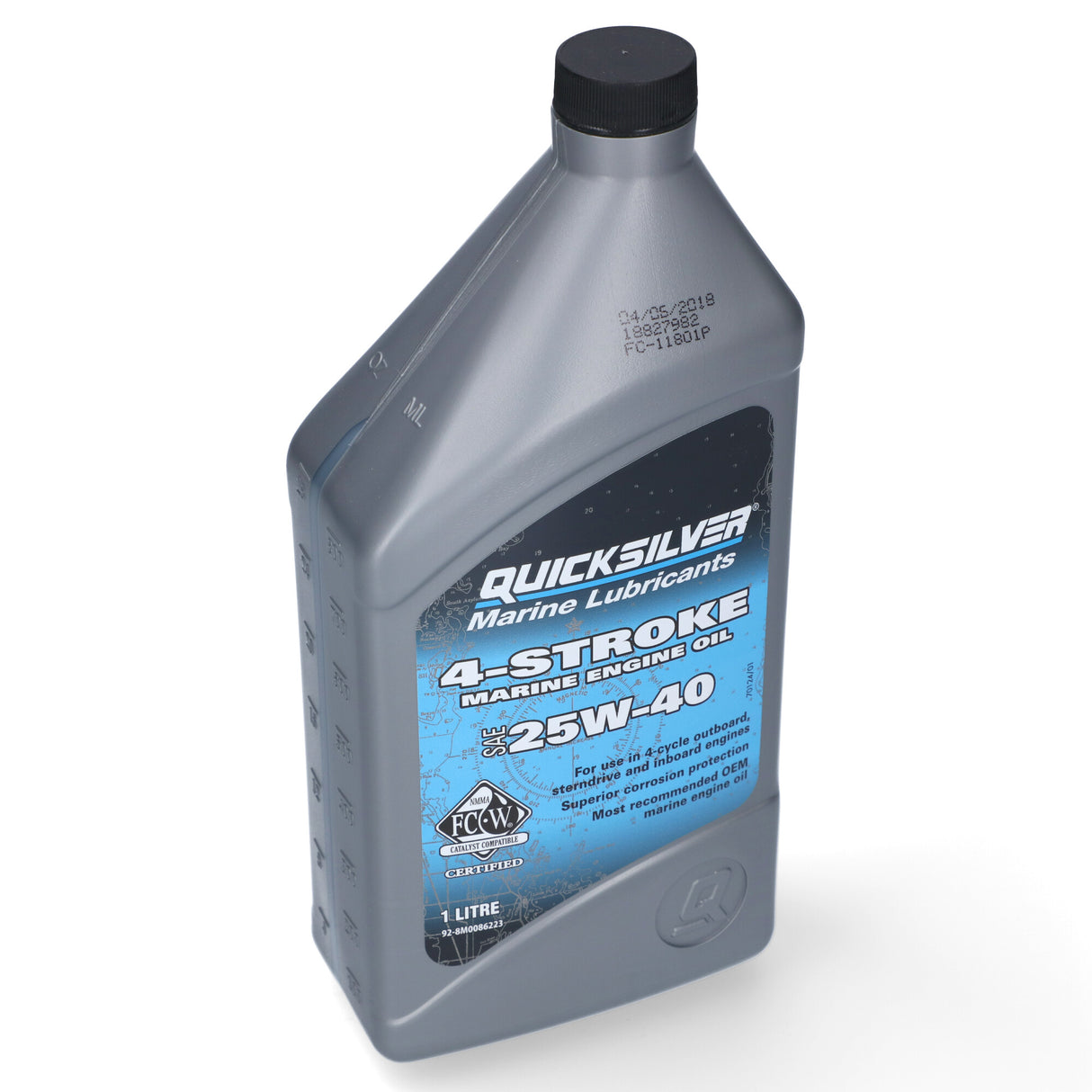 Quicksilver Motor - 25W40 4-Takt-Motoröl 1l