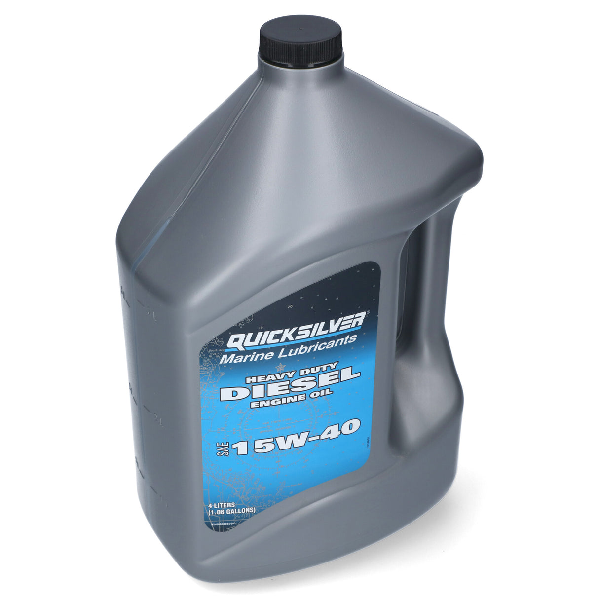 Quicksilver Hochleistungs-Dieselmotoröl 15 W-40 für Mercruiser 4L