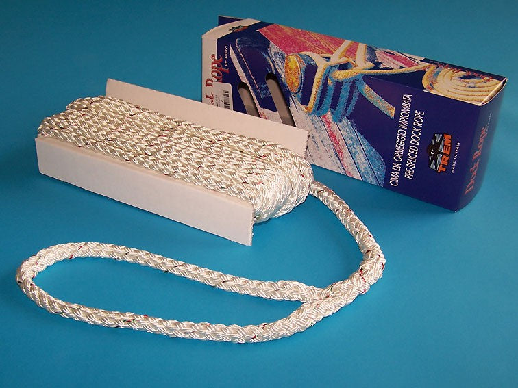 Spezial Festmacherleine 10m x Ø 10mm Nylon, Schiffstau mit gespleistem Auge, robust und abriebfest